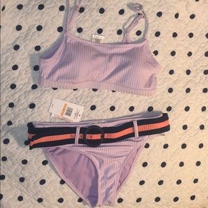 Jessica Simpson Bikini Set Lavender Small NWT